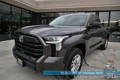 2022_Toyota_Tundra 4WD_SR5 / Premium & Convenience Pkg / 4X4 / Double Cab / Power & Heated Leather Seats / Heated Steering / Adaptive Cruise / Lane Depart & Blind Spot / Apple CarPlay & Android Auto / Bed Liner / Tow Pkg / 1-Owner_ Anchorage AK