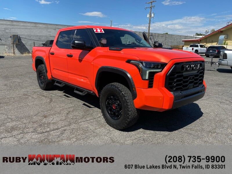 2022 Toyota Tundra 4WD TRD Pro Hybrid