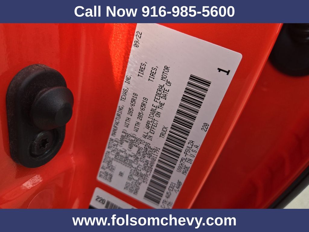 2022 Toyota Tundra Hybrid TRD Pro Folsom CA