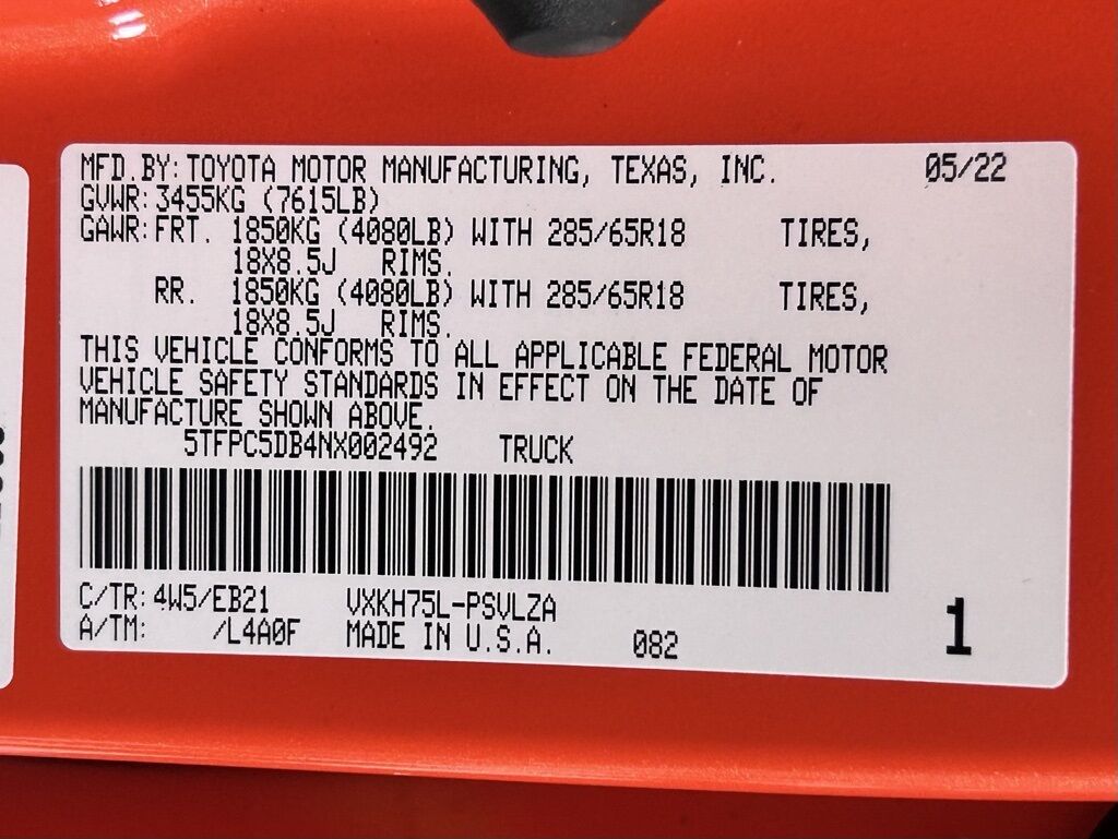 2022 Toyota Tundra Hybrid TRD Pro Portland OR