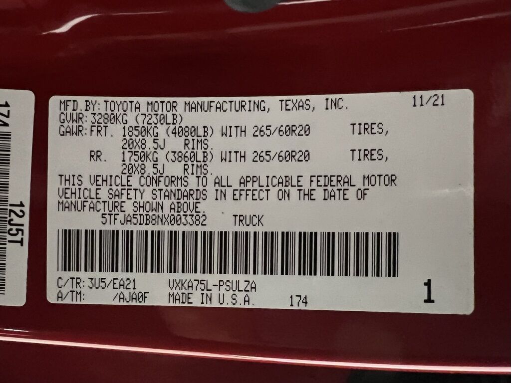 2022 Toyota Tundra Limited Highlands Ranch CO