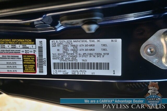 2022 Toyota Tundra Platinum Anchorage AK