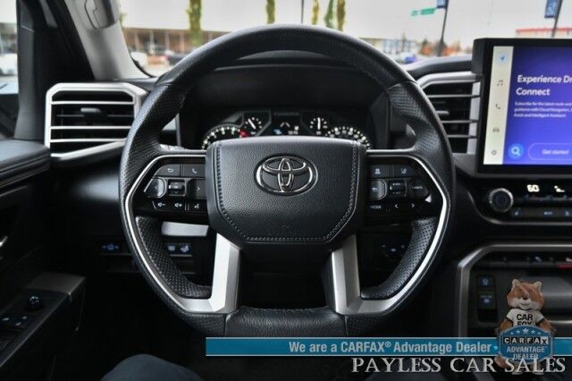 2022 Toyota Tundra SR5 / 4X4 / Double Cab / Power & Heated Leather Seats / Adaptive Cruise Control / Lane Departure & Blind Spot Alert / Apple CarPlay & Android Auto / Back Up Camera / Bed Liner / Tow Pkg / Only 12k Miles / 1-Owner Anchorage AK