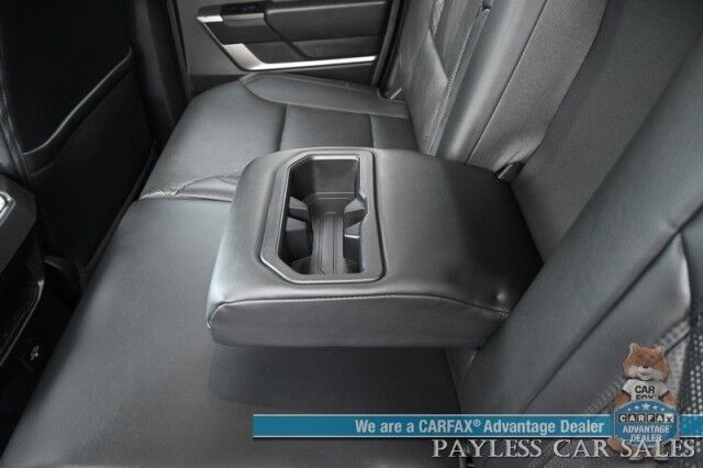 2022 Toyota Tundra SR5 / 4X4 / Double Cab / Power & Heated Leather Seats / Adaptive Cruise Control / Lane Departure & Blind Spot Alert / Apple CarPlay & Android Auto / Back Up Camera / Bed Liner / Tow Pkg / Only 3k Miles / 1-Owner Anchorage AK