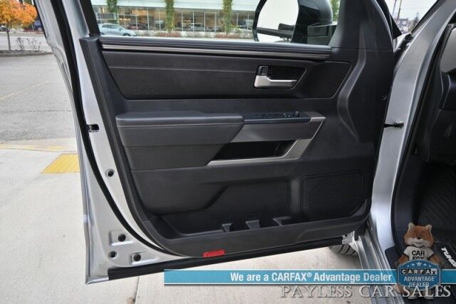 2022 Toyota Tundra SR5 / 4X4 / Double Cab / Power & Heated Leather Seats / Adaptive Cruise Control / Lane Departure & Blind Spot Alert / Apple CarPlay & Android Auto / Back Up Camera / Bed Liner / Tow Pkg / Only 3k Miles / 1-Owner Anchorage AK