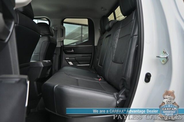 2022 Toyota Tundra SR5 / 4X4 / Double Cab / Power & Heated Leather Seats / Heated Steering / Adaptive Cruise / Lane Depart & Blind Spot / Apple CarPlay & Android Auto / Back Up Camera / Rear Parking Sensors / Bed Liner / Tow Pkg Anchorage AK