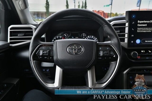 2022 Toyota Tundra SR5 / 4X4 / Double Cab / Power & Heated Leather Seats / Heated Steering / Adaptive Cruise / Lane Depart & Blind Spot / Apple CarPlay & Android Auto / Back Up Camera / Rear Parking Sensors / Bed Liner / Tow Pkg Anchorage AK