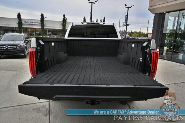 2022 Toyota Tundra SR5 / 4X4 / Double Cab / Power & Heated Leather Seats / Heated Steering / Adaptive Cruise / Lane Depart & Blind Spot / Apple CarPlay & Android Auto / Back Up Camera / Rear Parking Sensors / Bed Liner / Tow Pkg Anchorage AK