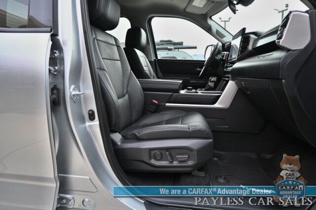 2022 Toyota Tundra SR5 Double Cab / 4X4 / Premium & Convenience Pkg / Power & Heated Leather Seats / Adaptive Cruise / Lane Departure & Blind Spot / Apple CarPlay & Android Auto / Back Up Camera / Bed Liner / Tow Pkg / 1-Owner Anchorage AK 2022 Toyota Tundra SR5 Double Cab / 4X4 / Premium & Convenience Pkg / Power & Heated Leather Seats / Adaptive Cruise / Lane Departure & Blind Spot / Apple CarPlay & Android Auto / Back Up Camera / Bed Liner / Tow Pkg / 1-Owner Anchorage AK