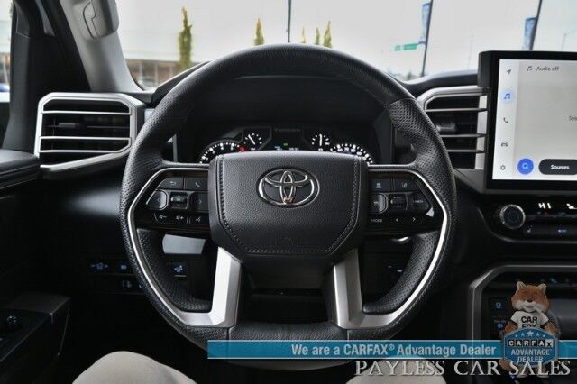 2022 Toyota Tundra SR5 Double Cab / 4X4 / Premium & Convenience Pkg / Power & Heated Leather Seats / Adaptive Cruise / Lane Departure & Blind Spot / Apple CarPlay & Android Auto / Back Up Camera / Bed Liner / Tow Pkg / 1-Owner Anchorage AK 2022 Toyota Tundra SR5 Double Cab / 4X4 / Premium & Convenience Pkg / Power & Heated Leather Seats / Adaptive Cruise / Lane Departure & Blind Spot / Apple CarPlay & Android Auto / Back Up Camera / Bed Liner / Tow Pkg / 1-Owner Anchorage AK