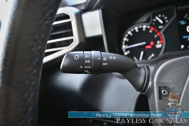 2022 Toyota Tundra SR5 Double Cab / 4X4 / Premium & Convenience Pkg / Power & Heated Leather Seats / Adaptive Cruise / Lane Departure & Blind Spot / Apple CarPlay & Android Auto / Back Up Camera / Bed Liner / Tow Pkg / 1-Owner Anchorage AK