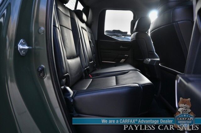 2022 Toyota Tundra SR5 Double Cab / 4X4 / Premium & Convenience Pkg / Power & Heated Leather Seats / Adaptive Cruise / Lane Departure & Blind Spot / Apple CarPlay & Android Auto / Back Up Camera / Bed Liner / Tow Pkg / 1-Owner Anchorage AK
