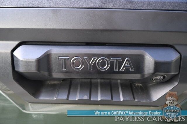 2022 Toyota Tundra SR5 Double Cab / 4X4 / Premium & Convenience Pkg / Power & Heated Leather Seats / Adaptive Cruise / Lane Departure & Blind Spot / Apple CarPlay & Android Auto / Back Up Camera / Bed Liner / Tow Pkg / 1-Owner Anchorage AK