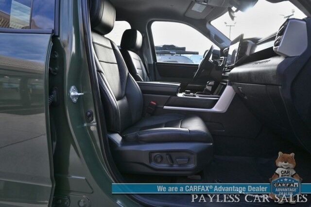 2022 Toyota Tundra SR5 Double Cab / 4X4 / Premium & Convenience Pkg / Power & Heated Leather Seats / Adaptive Cruise / Lane Departure & Blind Spot / Apple CarPlay & Android Auto / Back Up Camera / Bed Liner / Tow Pkg / 1-Owner Anchorage AK