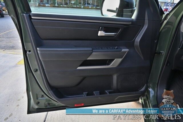 2022 Toyota Tundra SR5 Double Cab / 4X4 / Premium & Convenience Pkg / Power & Heated Leather Seats / Adaptive Cruise / Lane Departure & Blind Spot / Apple CarPlay & Android Auto / Back Up Camera / Bed Liner / Tow Pkg / 1-Owner Anchorage AK