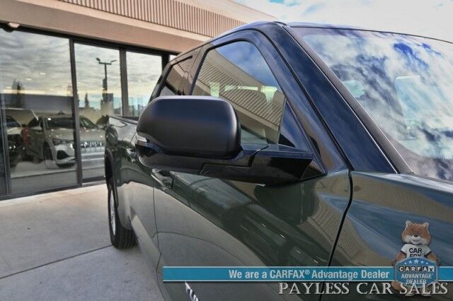 2022 Toyota Tundra SR5 Double Cab / 4X4 / Premium & Convenience Pkg / Power & Heated Leather Seats / Adaptive Cruise / Lane Departure & Blind Spot / Apple CarPlay & Android Auto / Back Up Camera / Bed Liner / Tow Pkg / 1-Owner Anchorage AK
