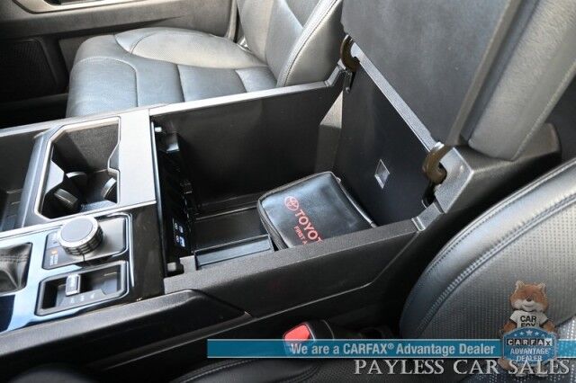 2022 Toyota Tundra SR5 Double Cab / 4X4 / Premium & Convenience Pkg / Power & Heated Leather Seats / Adaptive Cruise / Lane Departure & Blind Spot / Apple CarPlay & Android Auto / Back Up Camera / Bed Liner / Tow Pkg / 1-Owner Anchorage AK