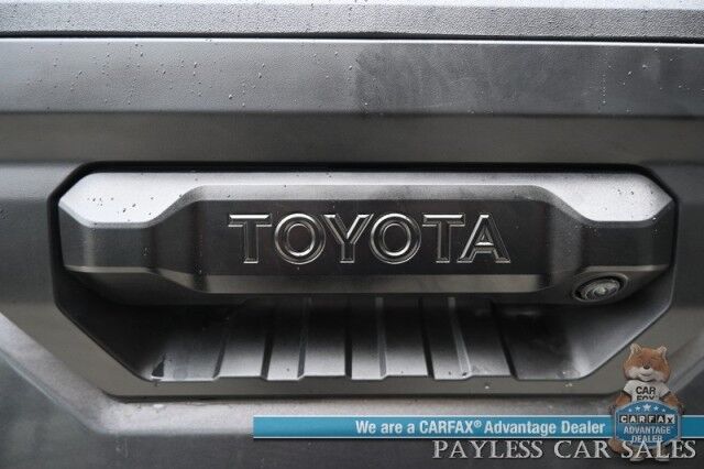 2022 Toyota Tundra SR5 Double Cab / 4X4 / Premium & Convenience Pkg / Power & Heated Leather Seats / Adaptive Cruise / Lane Departure & Blind Spot / Apple CarPlay & Android Auto / Back Up Camera / Bed Liner / Tow Pkg / 1-Owner Anchorage AK