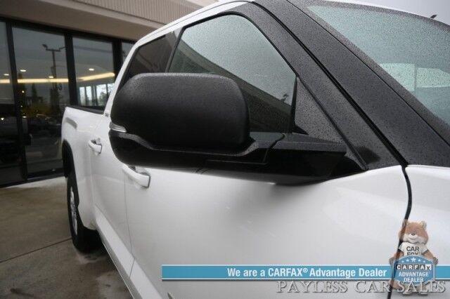 2022 Toyota Tundra SR5 Double Cab / 4X4 / Premium & Convenience Pkg / Power & Heated Leather Seats / Adaptive Cruise / Lane Departure & Blind Spot / Apple CarPlay & Android Auto / Back Up Camera / Bed Liner / Tow Pkg / 1-Owner Anchorage AK 2022 Toyota Tundra SR5 Double Cab / 4X4 / Premium & Convenience Pkg / Power & Heated Leather Seats / Adaptive Cruise / Lane Departure & Blind Spot / Apple CarPlay & Android Auto / Back Up Camera / Bed Liner / Tow Pkg / 1-Owner Anchorage AK