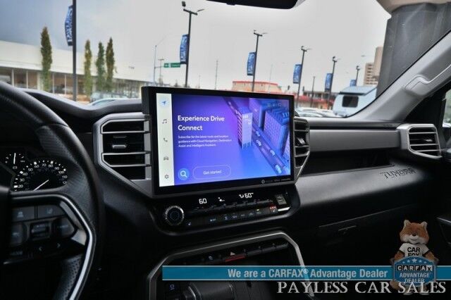 2022 Toyota Tundra SR5 Double Cab / 4X4 / Premium & Convenience Pkg / Power & Heated Leather Seats / Adaptive Cruise / Lane Departure & Blind Spot / Apple CarPlay & Android Auto / Back Up Camera / Bed Liner / Tow Pkg / 1-Owner Anchorage AK 2022 Toyota Tundra SR5 Double Cab / 4X4 / Premium & Convenience Pkg / Power & Heated Leather Seats / Adaptive Cruise / Lane Departure & Blind Spot / Apple CarPlay & Android Auto / Back Up Camera / Bed Liner / Tow Pkg / 1-Owner Anchorage AK