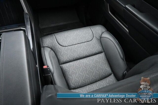 2022 Toyota Tundra SR5 Double Cab / 4X4 / Premium & Convenience Pkg / Power & Heated Leather Seats / Adaptive Cruise / Lane Departure & Blind Spot / Apple CarPlay & Android Auto / Back Up Camera / Bed Liner / Tow Pkg / 1-Owner Anchorage AK