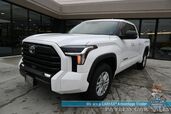 2022 Toyota Tundra SR5 Double Cab / 4X4 / Premium & Convenience Pkg / Power & Heated Leather Seats / Adaptive Cruise / Lane Departure & Blind Spot / Apple CarPlay & Android Auto / Back Up Camera / Bed Liner / Tow Pkg / 1-Owner