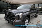 2022 Toyota Tundra SR5 Double Cab / 4X4 / Premium & Convenience Pkg / Power & Heated Leather Seats / Heated Steering Wheel / Adaptive Cruise / Lane Depart & Blind Spot / Apple CarPlay & Android Auto / Back Up Camera / Tow Pkg / 1-Owner