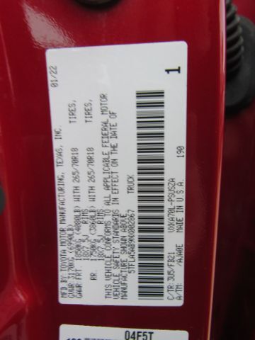 2022 Toyota Tundra SR5 Plano TX