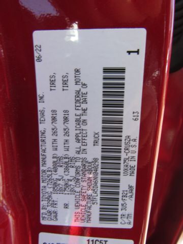 2022 Toyota Tundra SR5 Plano TX