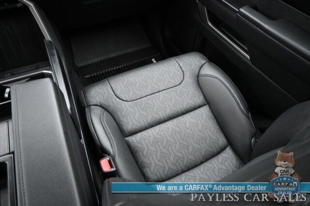 2022 Toyota Tundra SR5 / Premium & Convenience Pkg / 4X4 / Double Cab / Power & Heated Leather Seats / Heated Steering / Adaptive Cruise / Lane Depart & Blind Spot / Apple CarPlay & Android Auto / Bed Liner / Tow Pkg / 1-Owner Anchorage AK