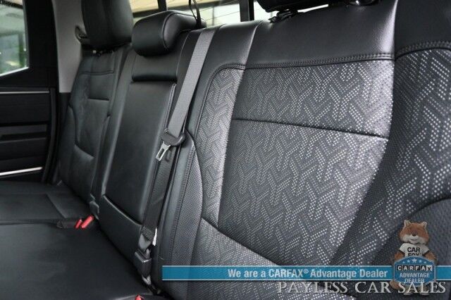 2022 Toyota Tundra SR5 / Premium & Convenience Pkg / 4X4 / Double Cab / Power & Heated Leather Seats / Heated Steering / Adaptive Cruise / Lane Depart & Blind Spot / Apple CarPlay & Android Auto / Bed Liner / Tow Pkg / 1-Owner Anchorage AK