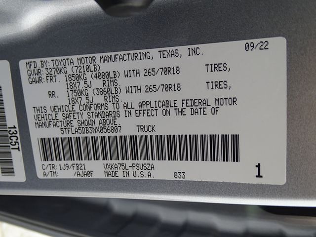 2022 Toyota Tundra SR5 Raleigh NC