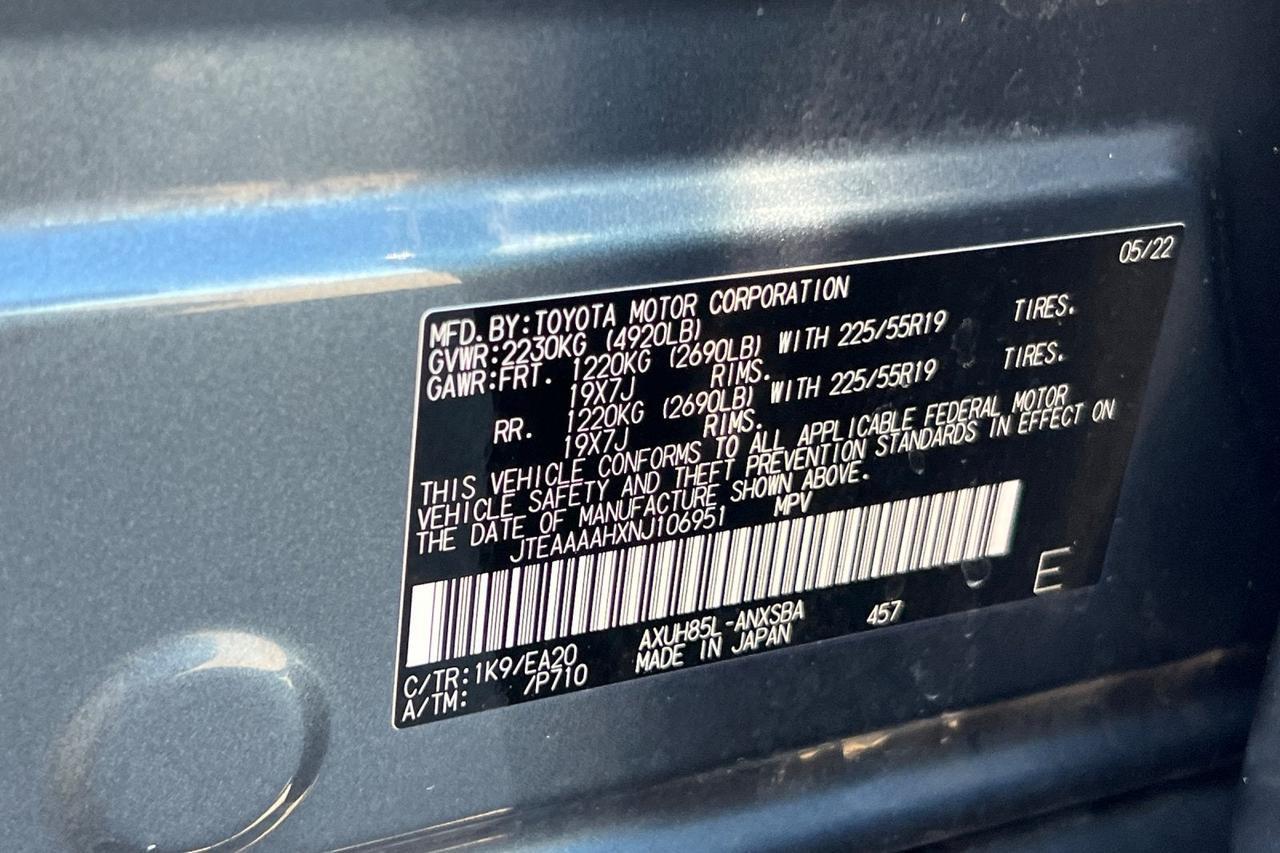 2022 Toyota Venza Limited Roseville CA