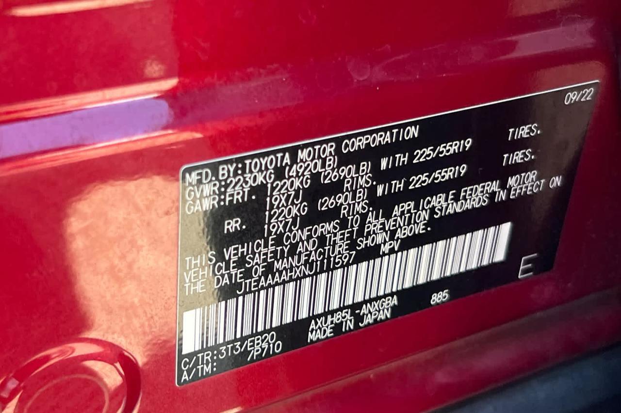 2022 Toyota Venza XLE Roseville CA