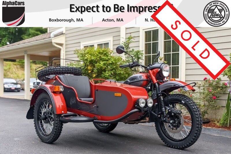 2022 Ural Gear Up Terracotta & Grey Boston MA