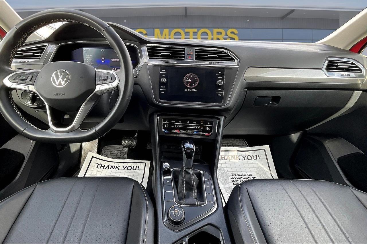 2022 VOLKSWAGEN TIGUAN SE RED at G Motors