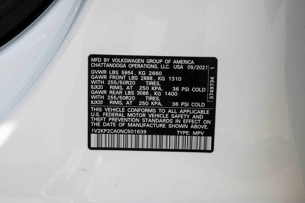 2022 Volkswagen Atlas 2.0T SE w/Technology Carrollton TX