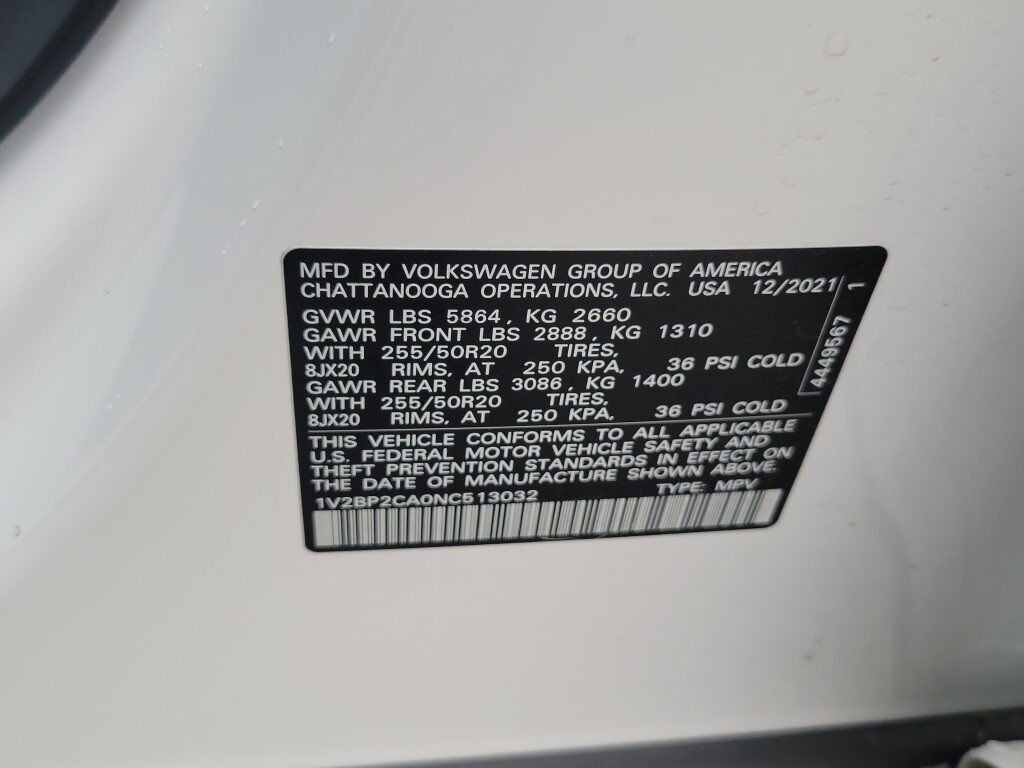 2022 Volkswagen Atlas 2.0T SEL Chantilly VA