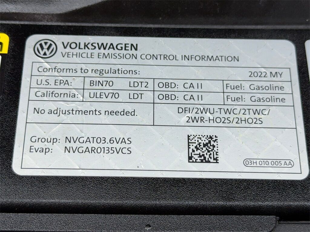 2022 Volkswagen Atlas 3.6L V6 SE w/Technology CAM,PANO,HTD STS,BLIND SPO Plano TX
