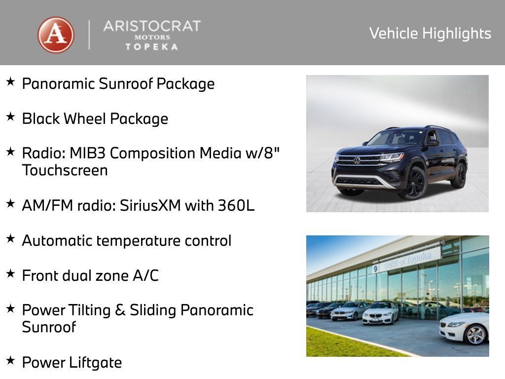 2022 Volkswagen Atlas 3.6L V6 SE w/Technology San Clemente CA