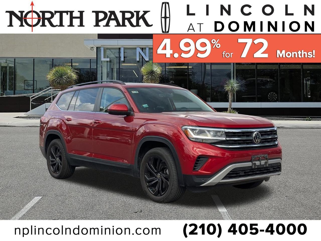 2022 Volkswagen Atlas 3.6L V6 SE w/Technology