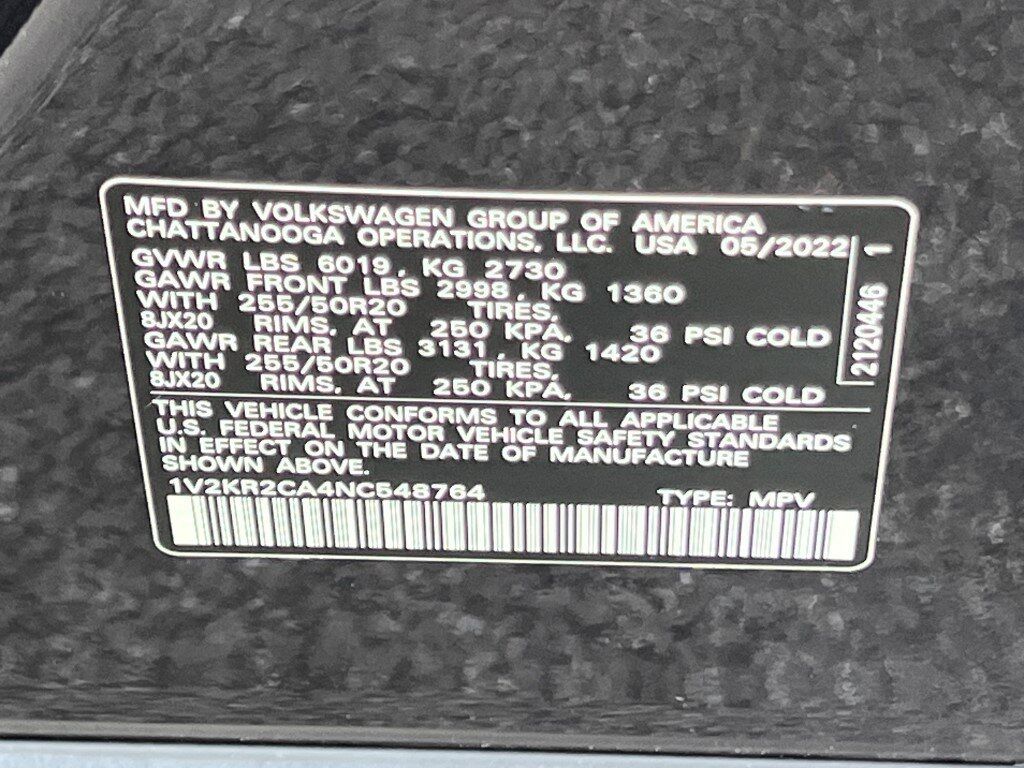 2022 Volkswagen Atlas 3.6L V6 SE w/Technology Springfield VA