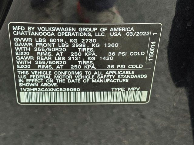 2022 Volkswagen Atlas 3.6L V6 SE w/Technology Springfield VA