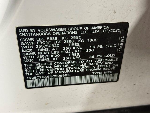 2022 Volkswagen Atlas Cross Sport 2.0T SEL Springfield VA