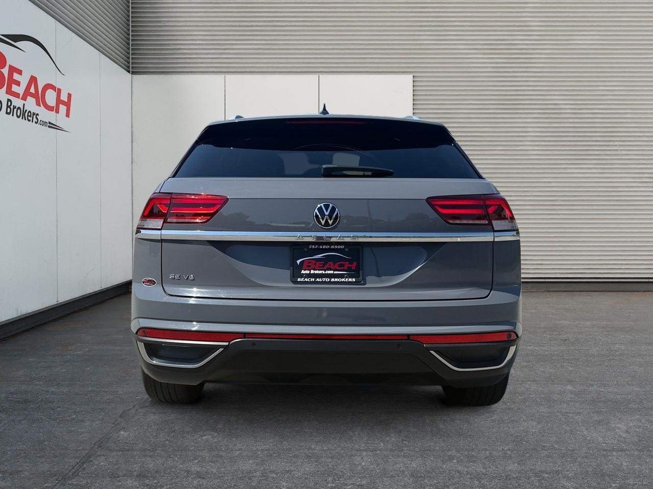 2022 Volkswagen Atlas Cross Sport 3.6L V6 SE w/Technology, HEATED SEATS, APPLE CARPLAY/ANDROID AUTO, POWER/HEATED MIRRORS, POWER LIFTGATE, TOW PACKAGE, REMOTE KEYLESS ENTRY, ONLY 1 OWNER, CLEAN CARFAX, THIS IS A SUPER CLEAN SUV, MAKE IT YOURS TODAY! Norfolk VA