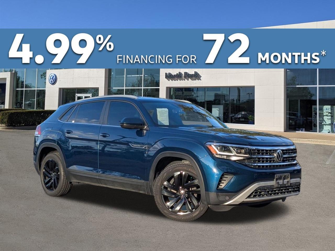 2022 Volkswagen Atlas Cross Sport 3.6L V6 SE w/Technology San Antonio TX