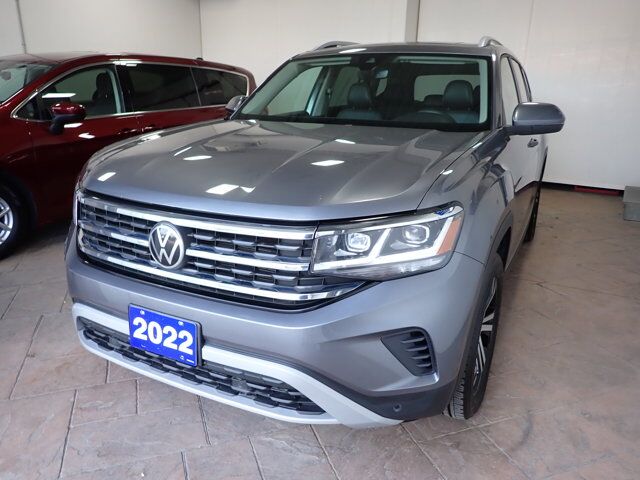 2022 Volkswagen Atlas Highline AWD LEATHER NAVI SUNROOF 7 PASS Listowel ON