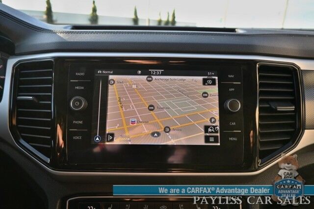 2022 Volkswagen Atlas SEL Premium R-Line / AWD / Heated & Cooled Leather Seats / Heated Steering Wheel / Sunroof / NAV / Adaptive Cruise / Lane Depart & Blind Spot Alert / Rear Captain Chairs / 3rd Row / Luggage Rack / Tow Pkg Anchorage AK