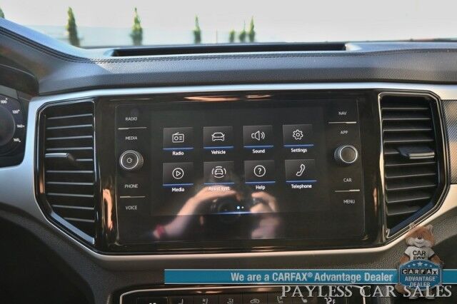 2022 Volkswagen Atlas SEL Premium R-Line / AWD / Heated & Cooled Leather Seats / Heated Steering Wheel / Sunroof / NAV / Adaptive Cruise / Lane Depart & Blind Spot Alert / Rear Captain Chairs / 3rd Row / Seats 6 / Luggage Rack / Tow Pkg Anchorage AK