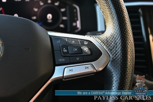 2022 Volkswagen Atlas SEL Premium R-Line / AWD / Heated & Cooled Leather Seats / Heated Steering Wheel / Sunroof / NAV / Adaptive Cruise / Lane Depart & Blind Spot Alert / Rear Captain Chairs / 3rd Row / Seats 6 / Luggage Rack / Tow Pkg Anchorage AK